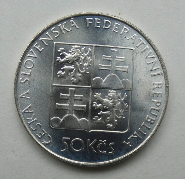 50 Kčs - 1991 | Parník Bohemia