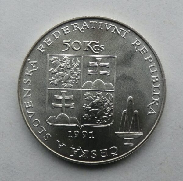P1220585 50 Kčs - 1991 | Karlovy Vary