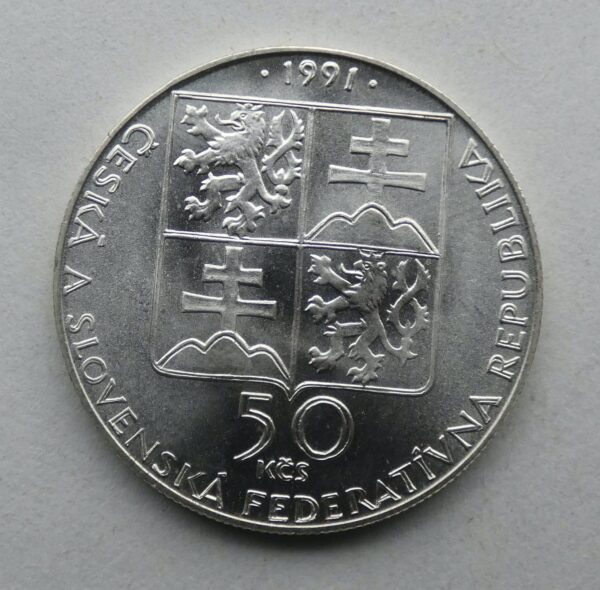 50 Kčs - 1991 | Piešťany