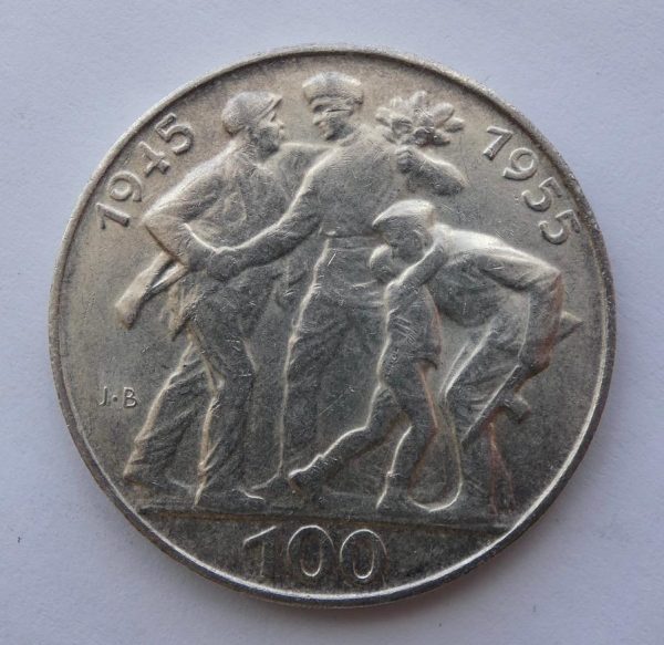 100 Kčs - 1955 | Desáté výročí osvobození Československa