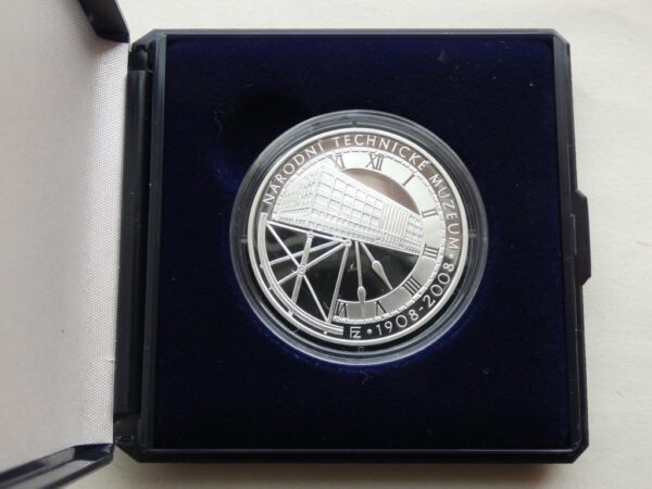 200 Kč - 2008 | 100. výročí založení Národního technického muzea PROOF