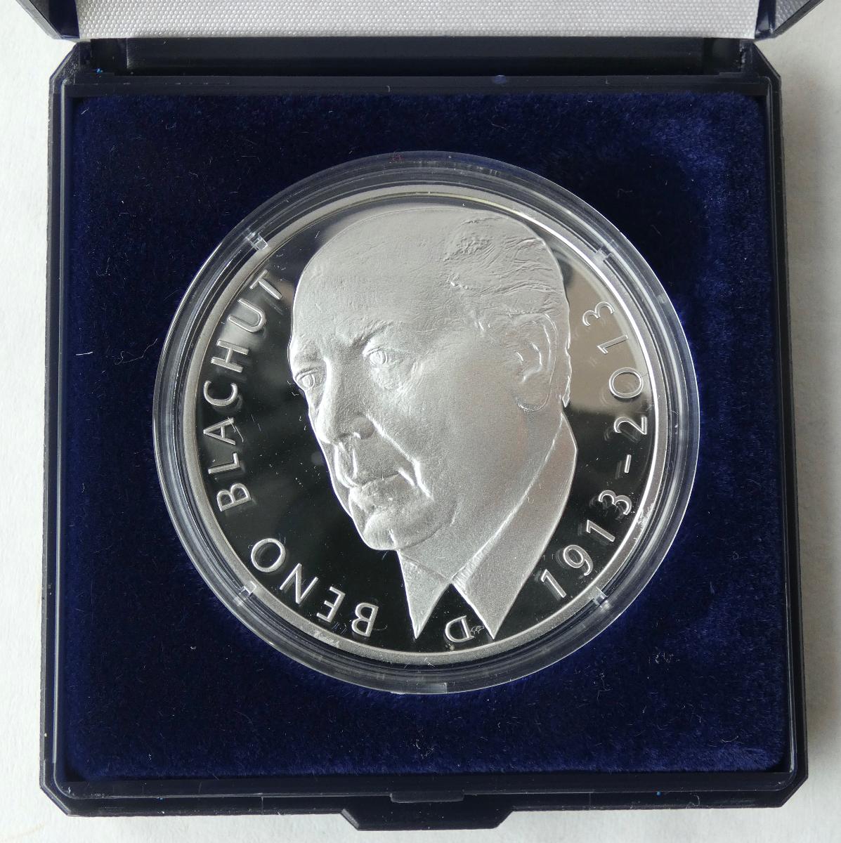 500 Kč - 2013 | 100. výročí narození Beno Blachuta PROOF | Investice a ...