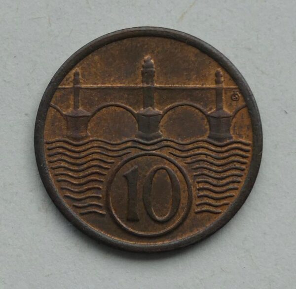 10 haléř - 1922
