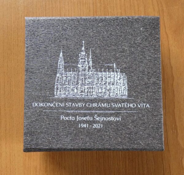 Medaile - k příležitosti dokončení stavby chrámu sv. Víta 2023 PROOF