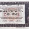 500 Kč - 1942 | série I 500 Kč - 1942 | série I
