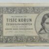 1000 Kčs - 1945 | série 12 A 1000 Kčs - 1945 | série 12 A