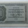 1000 Kčs - 1942 | série Aa | Protektorát | Specimen