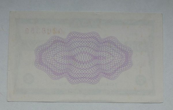 Tuzex - odběrní poukaz 0,50 Kčs 1972/I