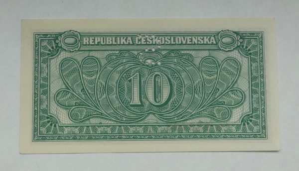 10 Kčs - 1950 | série Lb | specimen S