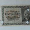 20 Ks - 1939 | série Cb 54 | díry v bankovce