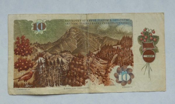 10 Kčs - 1986 | série J 51