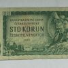 100 Kčs - 1961 | série X 23 | český kolek