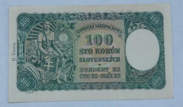 100 Ks - 1940 | série B 2 | II. vydání | Specimen