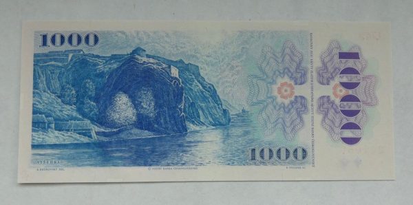 1000 Kč - 1985 | série U43 | tištěný kolek | UNC