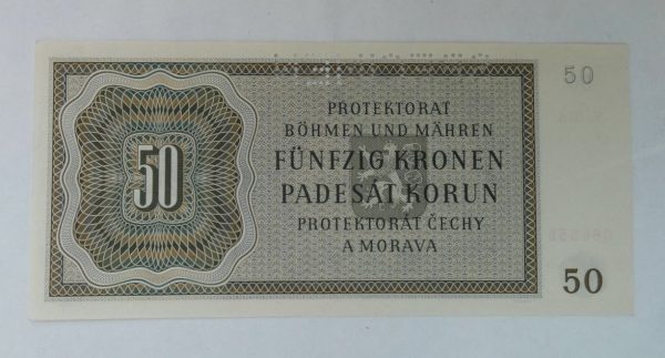 50 Kč - 1944 | série 05 A | Protektorát | specimen