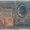 100 Koruna - 1912 | stříhaný kolek