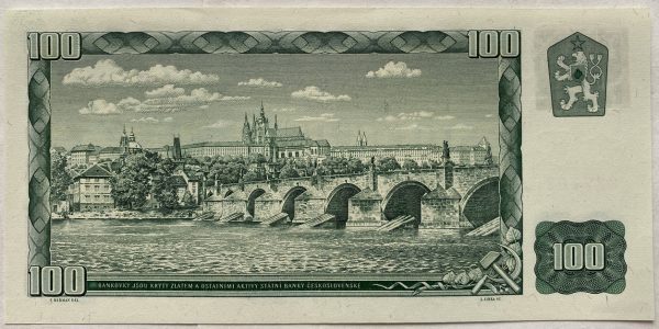 100 Kčs - 1961 | série G 80 | kolek | UNC
