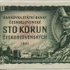 100 Kčs - 1961 | série G 80 | kolek | UNC