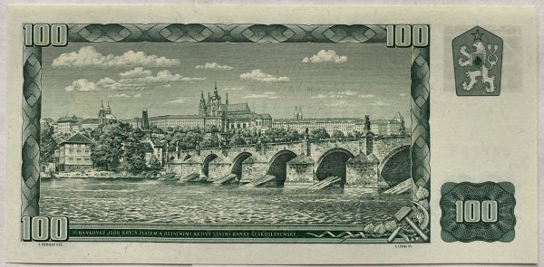 100 Kčs - 1961 | série G ?? | kolek | UNC