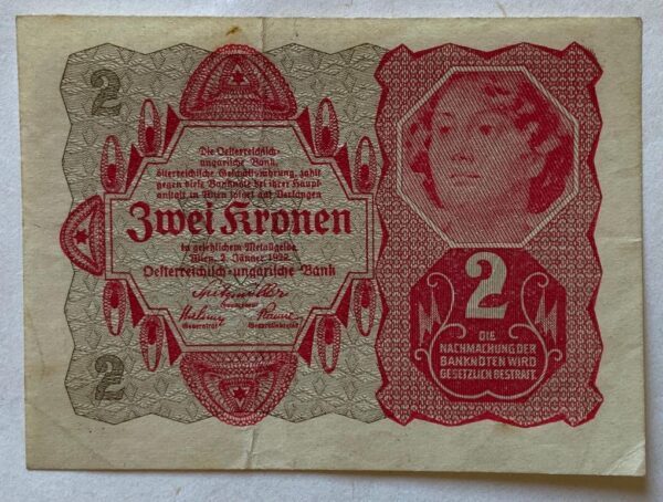 2 Koruna - 1922