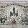 100 Marek - 1922 | Danzig