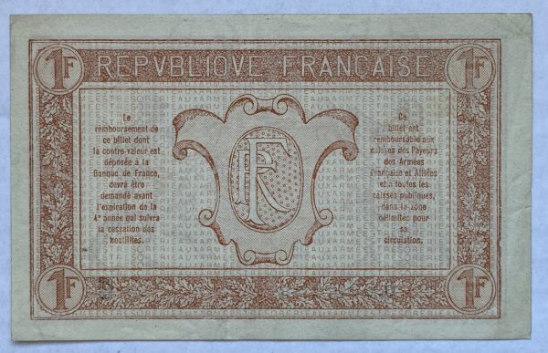 1 Frank - 1917 | série U