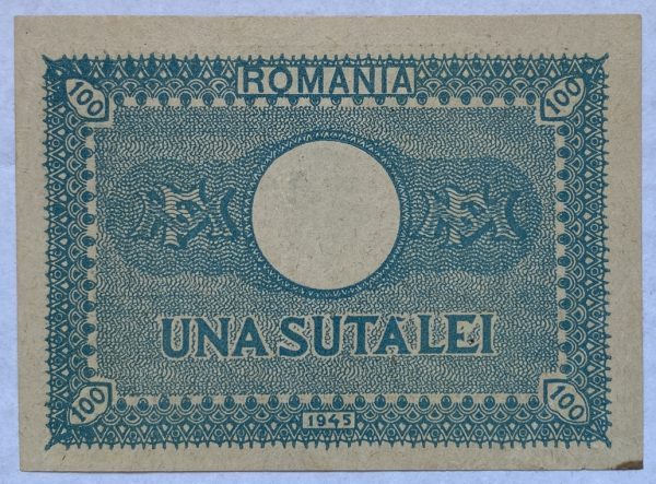 100 Lei - 1945