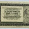 1000 Kč - 1942 | série Ec | Protektorát | Specimen