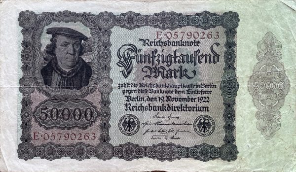 50 000 Marek - 1922 | série E