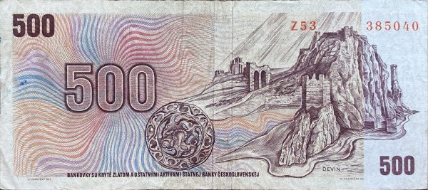 500 Kčs - 1973 | série Z 53
