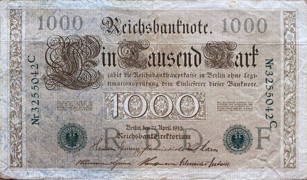 1000 Marek - 1910 | série C