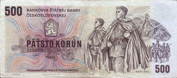 500 Kčs - 1973 | série Z 36