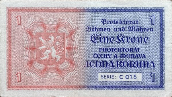 1 Kčs - 1940 | série C 015