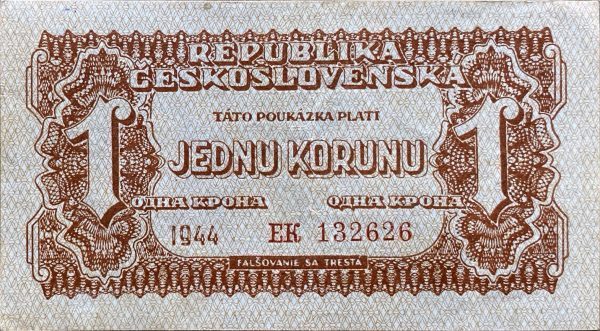 1 Kčs - 1944 | série EK