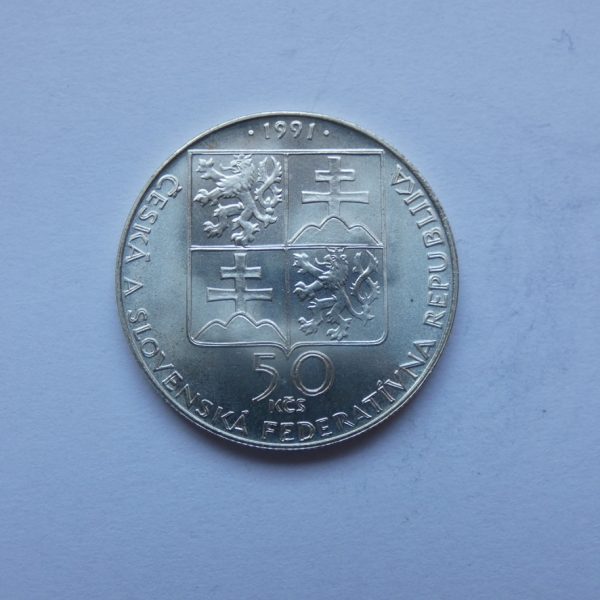 50 Kčs - 1991 | Piešťany