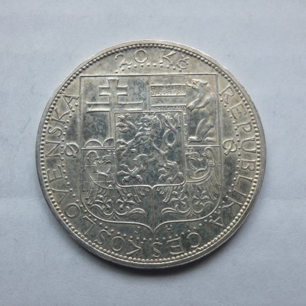 20 Kč - 1937 | TGM