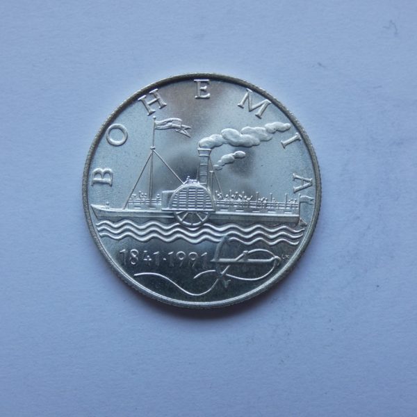 50 Kčs - 1991 | Parník Bohemia