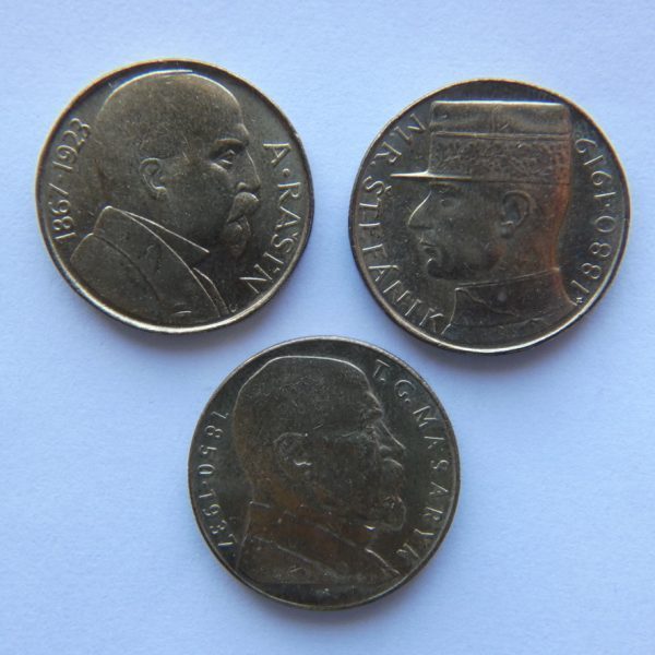 Lot mincí 10 Korun - | 1990 - 1992 |