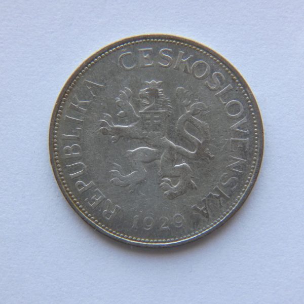 5 Kč - 1929 5 Kč - 1929