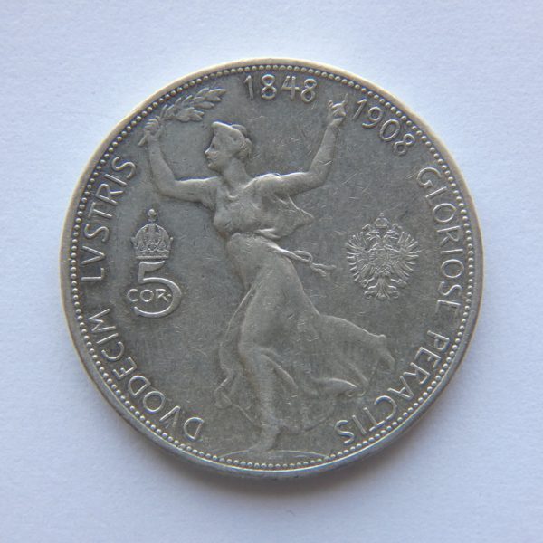 5 Koruna - 1908 | Jubilejní