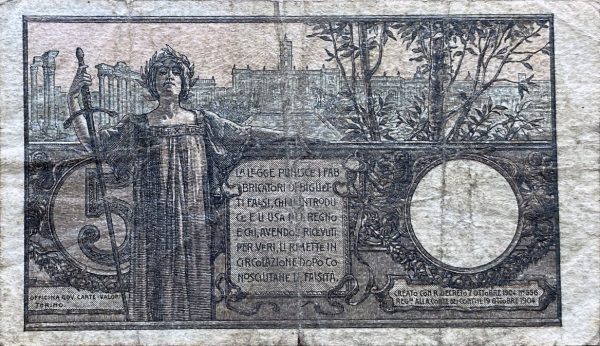 5 Lira - 1898 - 1904 | série 5001