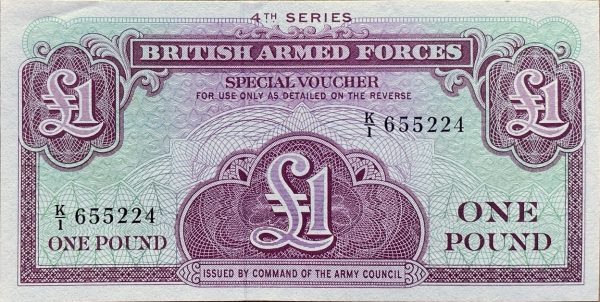 1 Libra - Britské ozbrojené síly