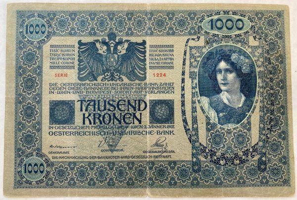 1000 Korun - 1902 | série 1224