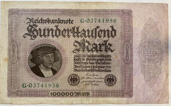 100 000 Marek - 1923 | série G