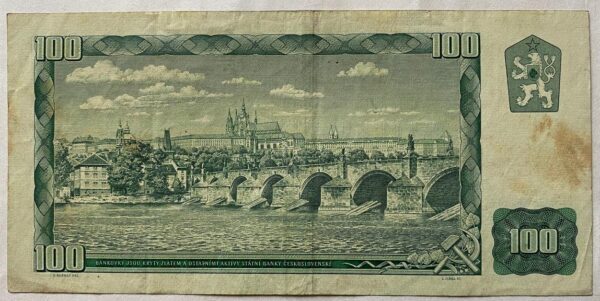 100 Kčs - 1961 | série R 25 100 Kčs - 1961 | série R 25