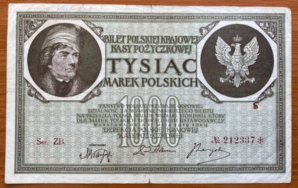 1000 Marek Polskich - 1919 | série ZB