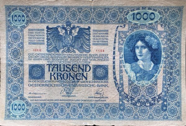 1000 Korun - 1902 | série 1154 1000 Korun - 1902 | série 1154