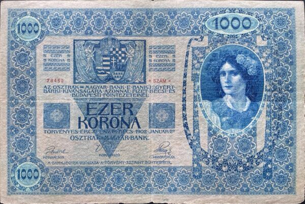 1000 Korun - 1902 | série 1154