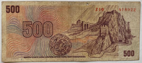 500 Kčs - 1973 | série Z 10