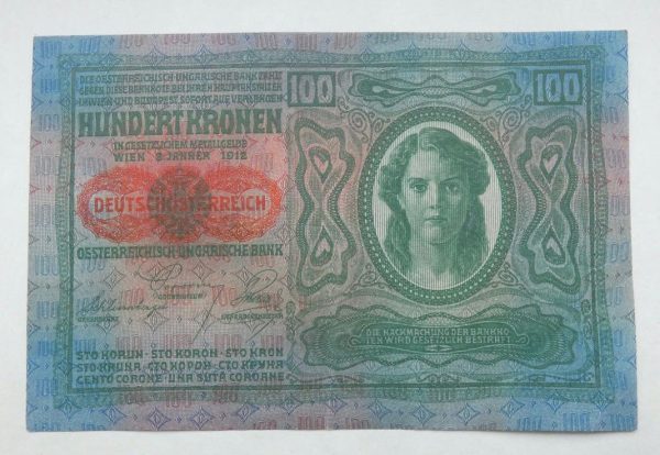 100 Koruna - 1912 | série 3043